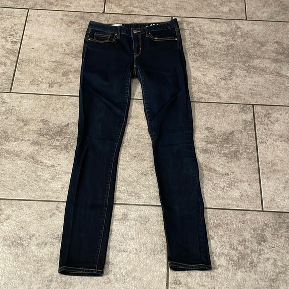 GAP Denim - Gap dark wash away skinny jeans